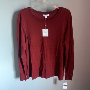 NWT Charter Club Ladies Merino Wool Sweater